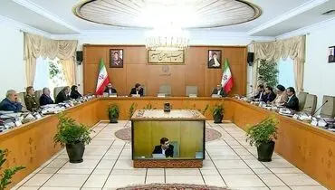 جای خالی رئیس جمهور در جلسه هیات دولت+ عکس