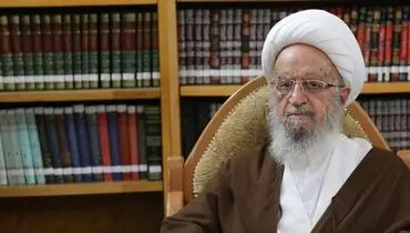 عکس زیرخاکی از آیت الله مکارم شیرازی در جوانی