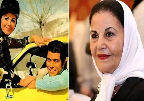 خلوت خصوصی بهروز وثوقی و آفرین عبیسی در سال ۱۳۴۹