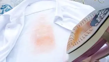 ترفندهای کاربردی رفع سوختگی و لکه‌های لباس با اتو
