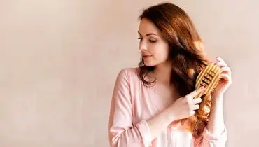 نحوه صحیح شانه کردن موها
