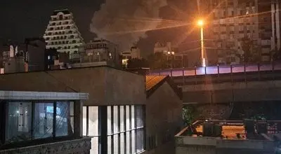  هدف قرار گرفتن مناطق مسکونی در تهران+فیلم