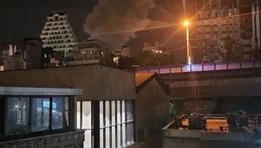 انفجار در یک ساختمان مسکونی منطقه فرحزاد تهران

