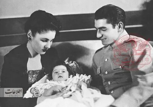 تصویر دیده نشده  از مراسم عقد اردشیر زاهدی و شهناز، دختر بزرگ محمدرضا پهلوی؛ سال 1336
