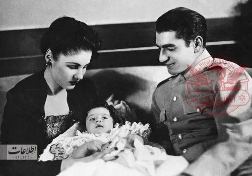تصویر دیده نشده  از مراسم عقد اردشیر زاهدی و شهناز، دختر بزرگ محمدرضا پهلوی؛ سال 1336