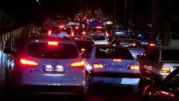 وضعیت ترافیک شب یلدا در اتوبان چمران تهران +ویدئو