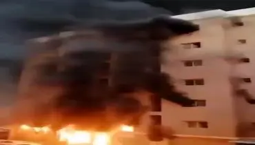 آتش سوزی مرگبار در کویت ۳۰ کشته برجای گذاشت+ فیلم

