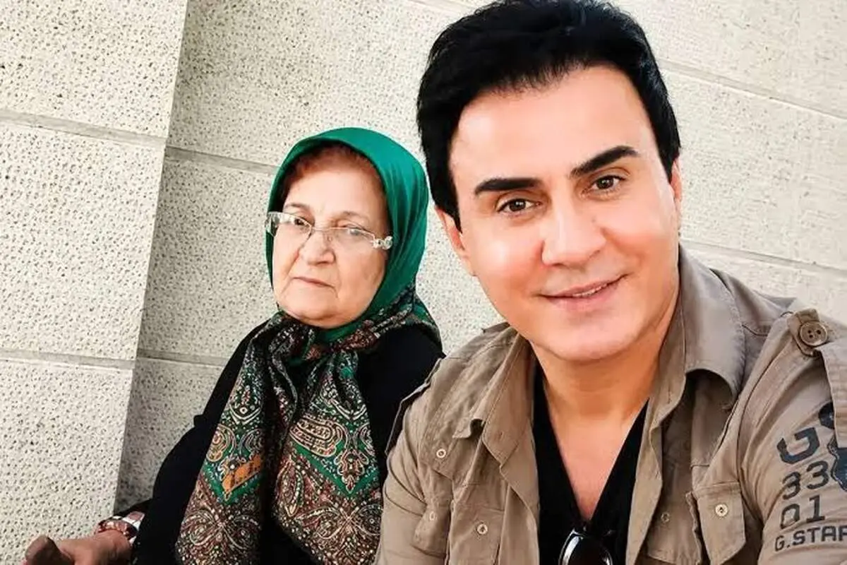 حضور گسترده هنرمندان در مراسم یادبود مادر عمو پورنگ + فیلم