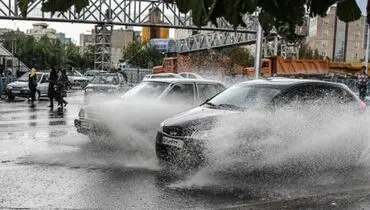  شدت بارش‌ها در دامنه‌های زاگرس