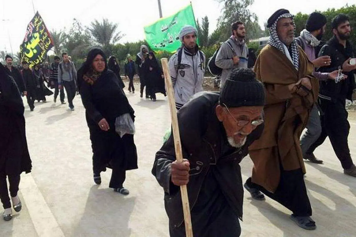 سالمندان این گونه به پیادهروی اربعین بروند!