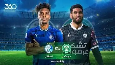 نتیجه بازی استقلال و ذوب آهن 