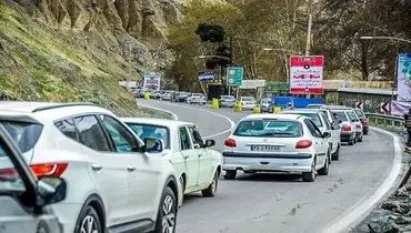 ترافیک سنگین در راه‌های مازندران