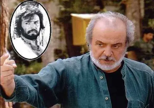 ویگن و ایرج قادری درحال مچ‌اندازی/عکس