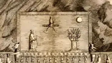 نخستین نقاشی‌ شناخته‌شده از مقبره‌های شاهان هخامنشی در تخت جمشید + عکس