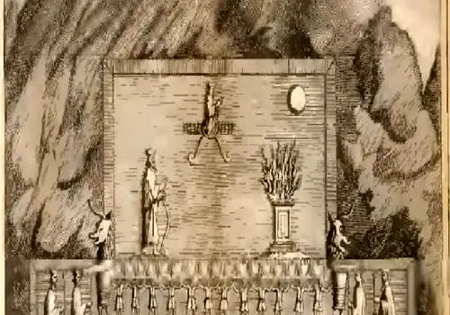 نخستین نقاشی‌ شناخته‌شده از مقبره‌های شاهان هخامنشی در تخت جمشید + عکس