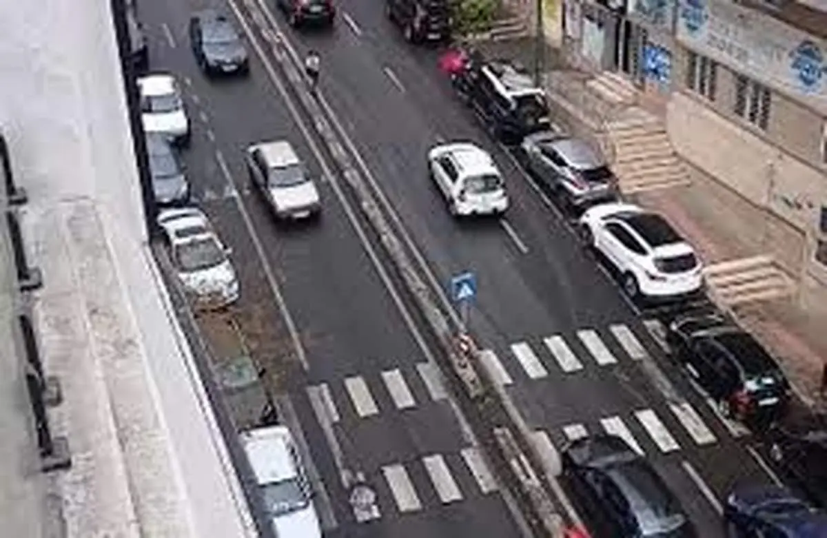 اتفاق عجیب در ولنجک تهران بعد از بارش باران + فیلم