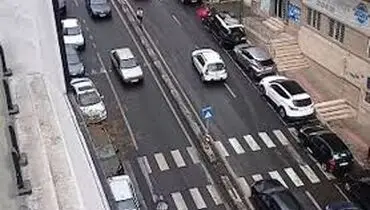 اتفاق عجیب در ولنجک تهران بعد از بارش باران + فیلم