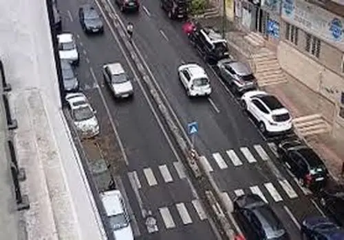 اتفاق عجیب در ولنجک تهران بعد از بارش باران + فیلم