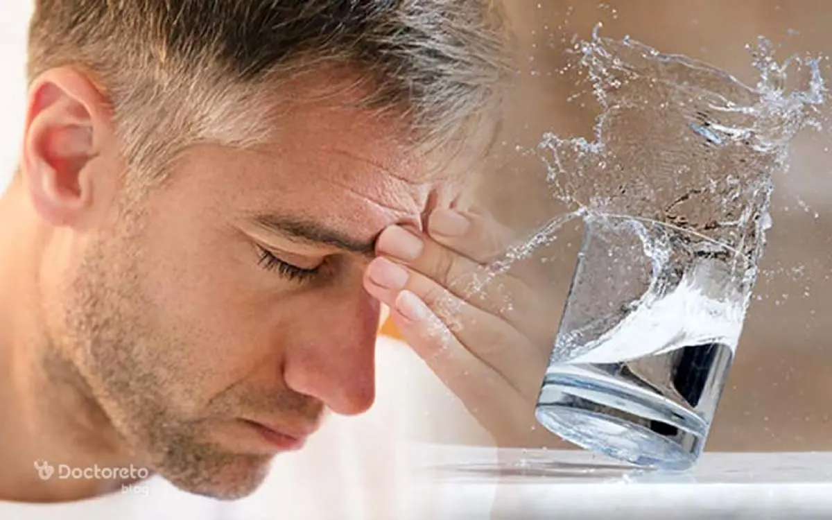 تاثیر کم آبی بدن بر فشار خون

