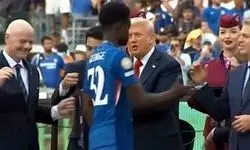ویدئوی پربازدید از بازیکن چلسی هنگام مواجهه با ترامپ!