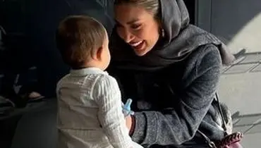 عکس بامزه‌ای که از خانواده بهرام رادان وایرال شد