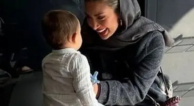 عکس بامزه‌ای که از خانواده بهرام رادان وایرال شد