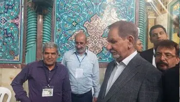 جهانگیری در انتخابات شرکت کرد