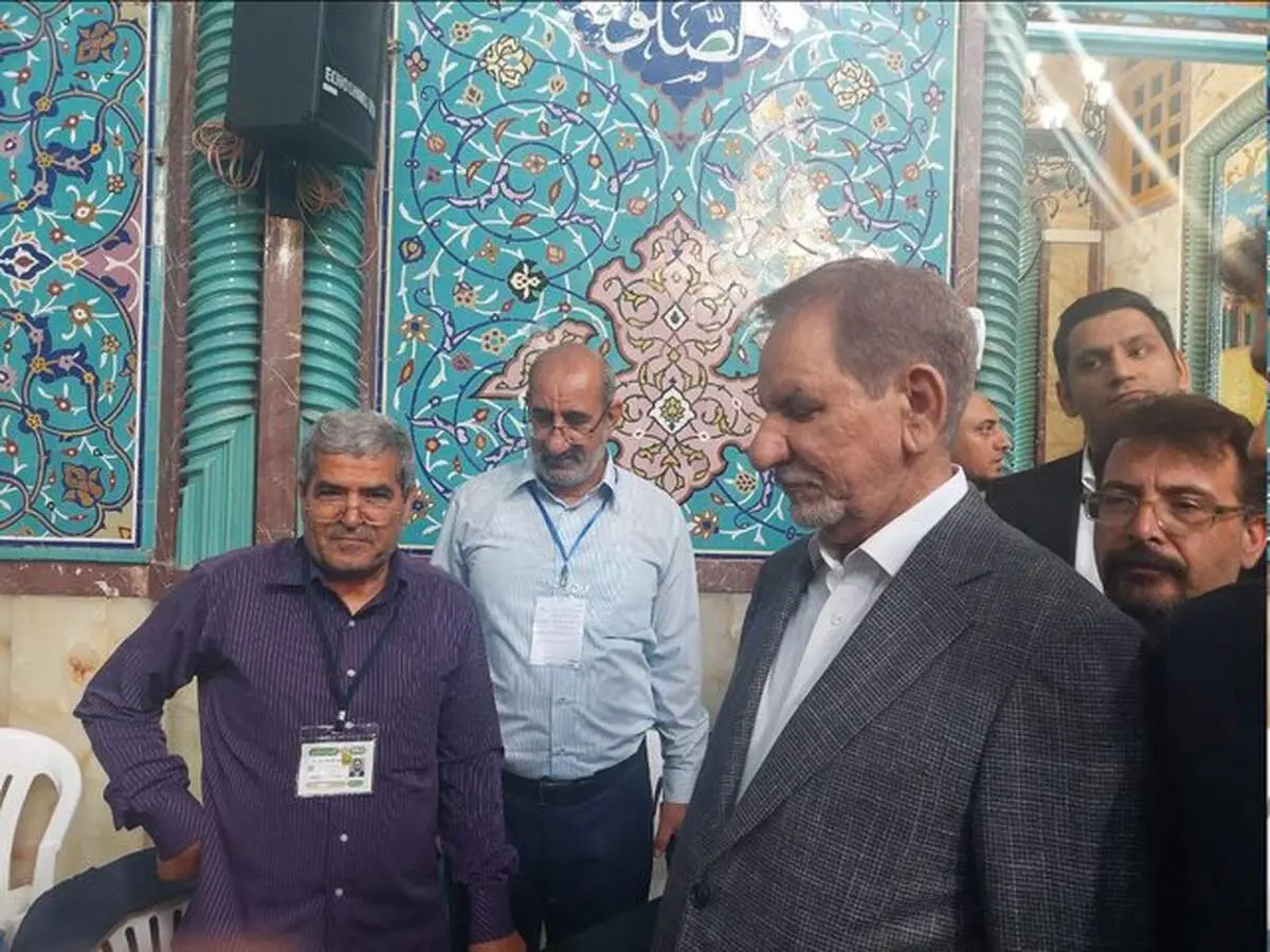 جهانگیری در انتخابات شرکت کرد