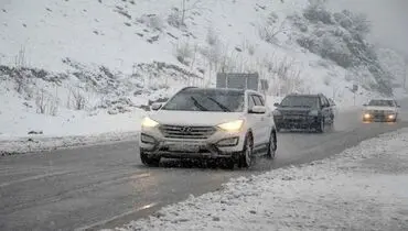 مسافران در چالوس گرفتار شدند+ فیلم