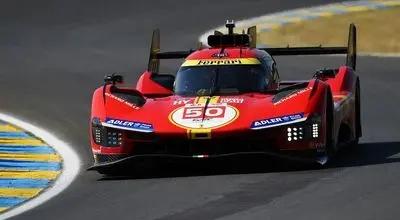 رونمایی فراری از F76 در جشن  76 سالگی پیروزی لمانز + عکس