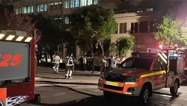 آتش‌سوزی در انبار داروی بیمارستان امام حسین