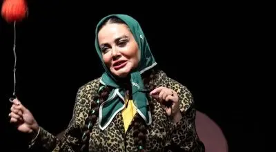 «بهاره رهنما» در 19 سالگی و در کنار جمشید هاشم پور؛ سال 