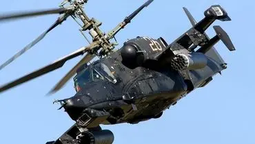 حمله بالگرد ارتش روسیه به تجهیزات استتار شده اوکراین+ فیلم