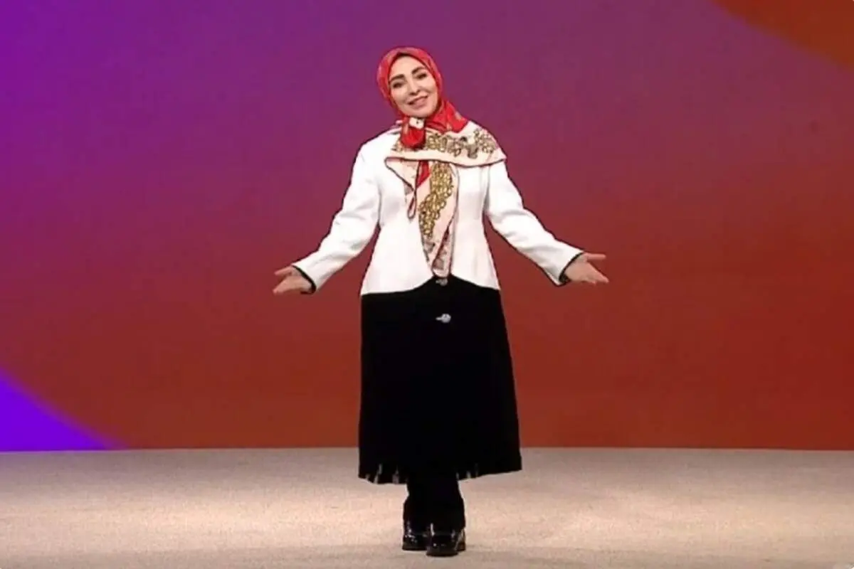 چهره جدید و بدون آرایش ژیلا صادقی در تلویزیون