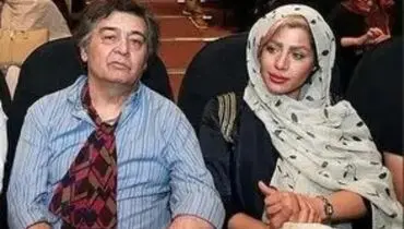 رضا رویگری در کنار افسانه بایگان؛ دهه ۶۰
