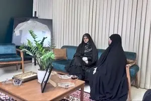 حضور دختر رئیس‌جمهور در منزل سردار حاجی‌زاده + فیلم