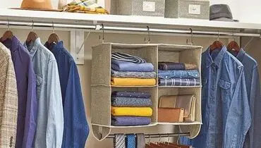 چگونه کمد لباس را مرتب کنیم؟