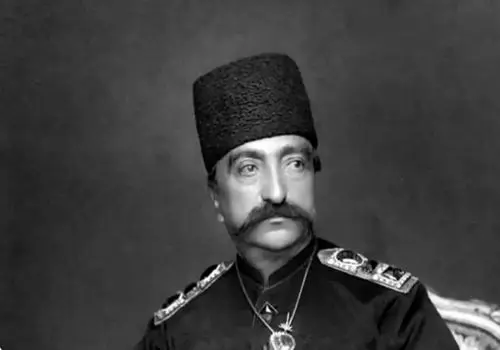 ناصرالدین شاه در سفری به کوهستان