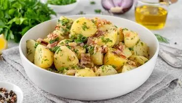 شام امشب با من: سالاد سیب‌زمینی اتریشی؛ طعمی متفاوت و هیجان‌انگیز!