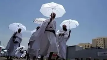 بارش باران در گرمای ۴۸ درجه عربستان+ فیلم