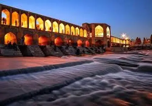 وضعیت پل خواجو و زاینده‌رود در دوران قاجار+ عکس