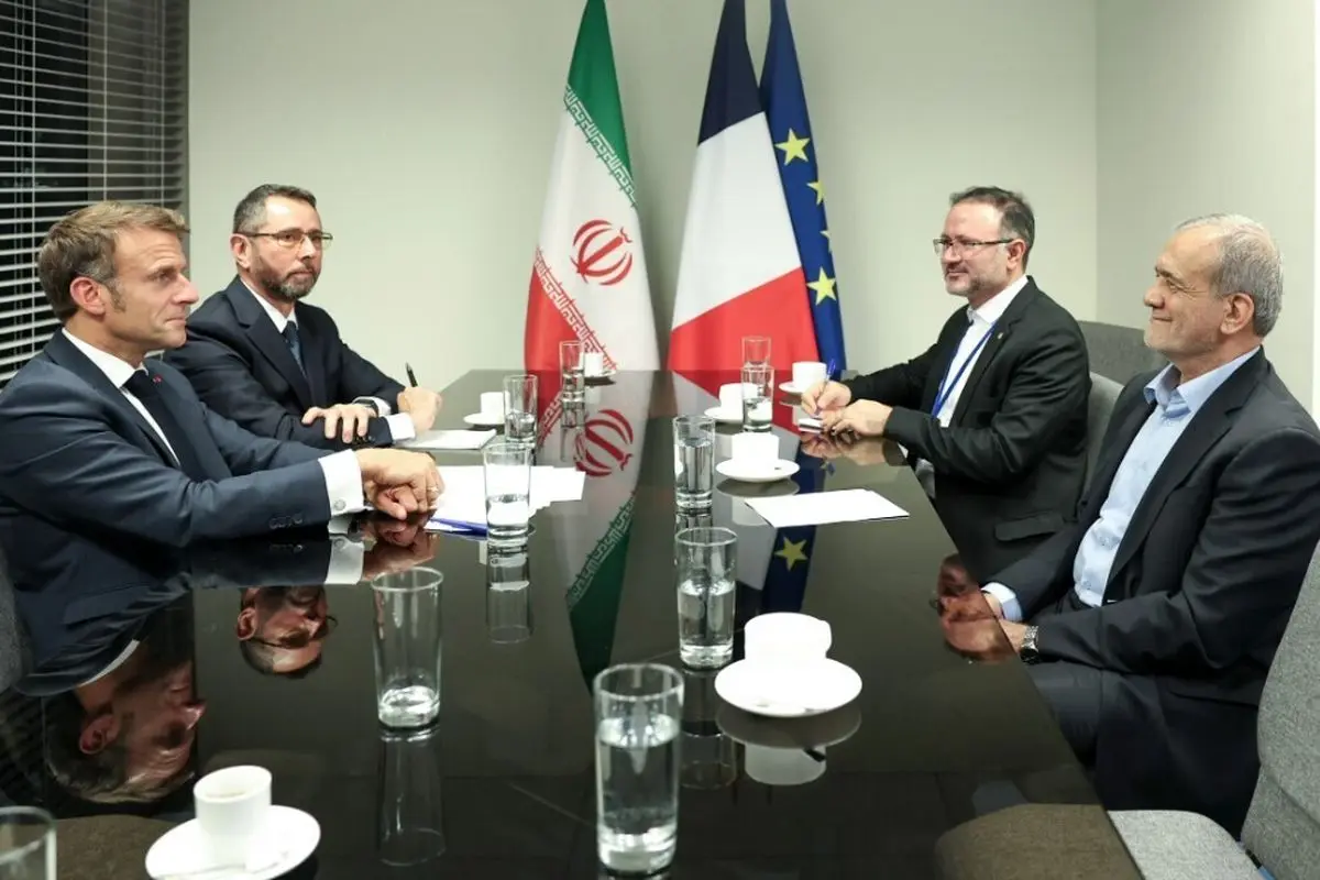 مکرون: تهران وظیفه دارد تضمین بدهد