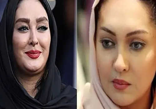 قاب مشترک و دیده نشده از الهام حمیدی و نیکی کریمی