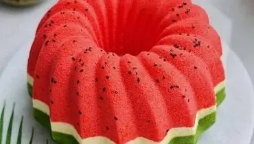 آموزش تهیه کیک هندوانه ای در قابلمه
