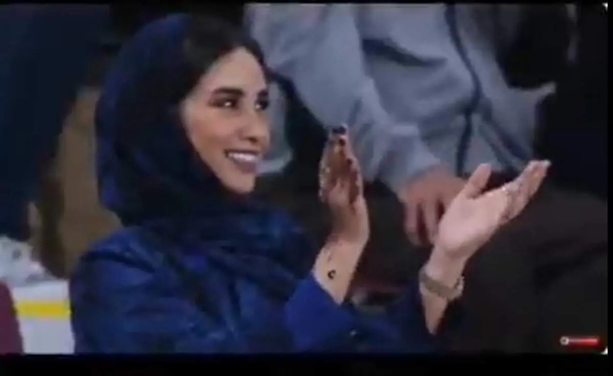 سانسور عجیب زن تماشاگر اماراتی در صداوسیما+ فیلم