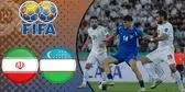 خلاصه بازی ایران و ازبکستان + فیلم