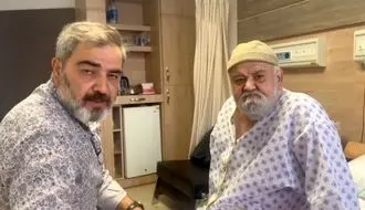 ویدیوی جدید از صحبت های اکبر عبدی روی تخت بیمارستان