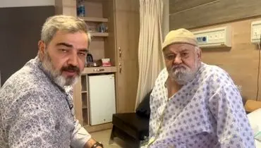 ویدیوی جدید از صحبت های اکبر عبدی روی تخت بیمارستان