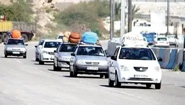 باران و لغزندگی جاده‌ها؛ پلیس راهور از رانندگان خواست سرعت را کم کنند