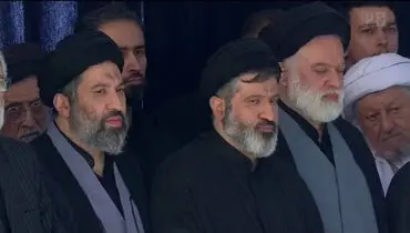 مراسم چهلم «آقای شهید ایران» با حضور فرزندانشان + فیلم